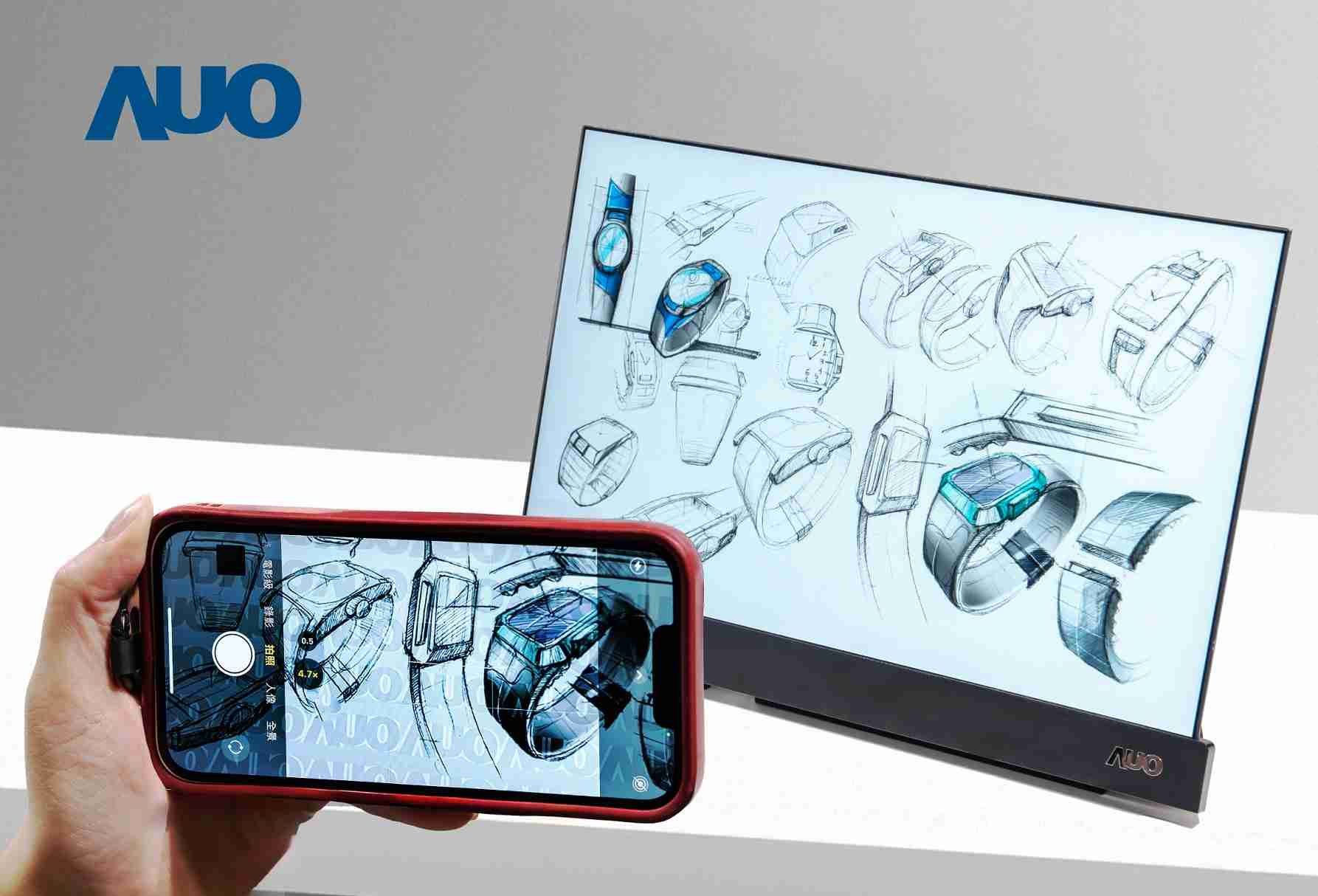 红龙扑克16吋防窥显示器，，采用人眼无法察觉、、、相机拍摄时才显现的隐藏式水印技术，，，，未来可结合AI镜头侦测周围环境，，，实时开启或关闭水印，，，大幅提升在公共场域使用显示器的安全性